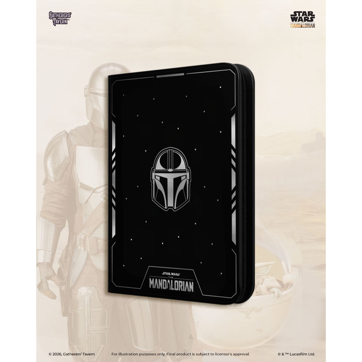 Gatherers' Tavern DOMARU 9 Pocket Binder - The Mandalorian (Star Wars)