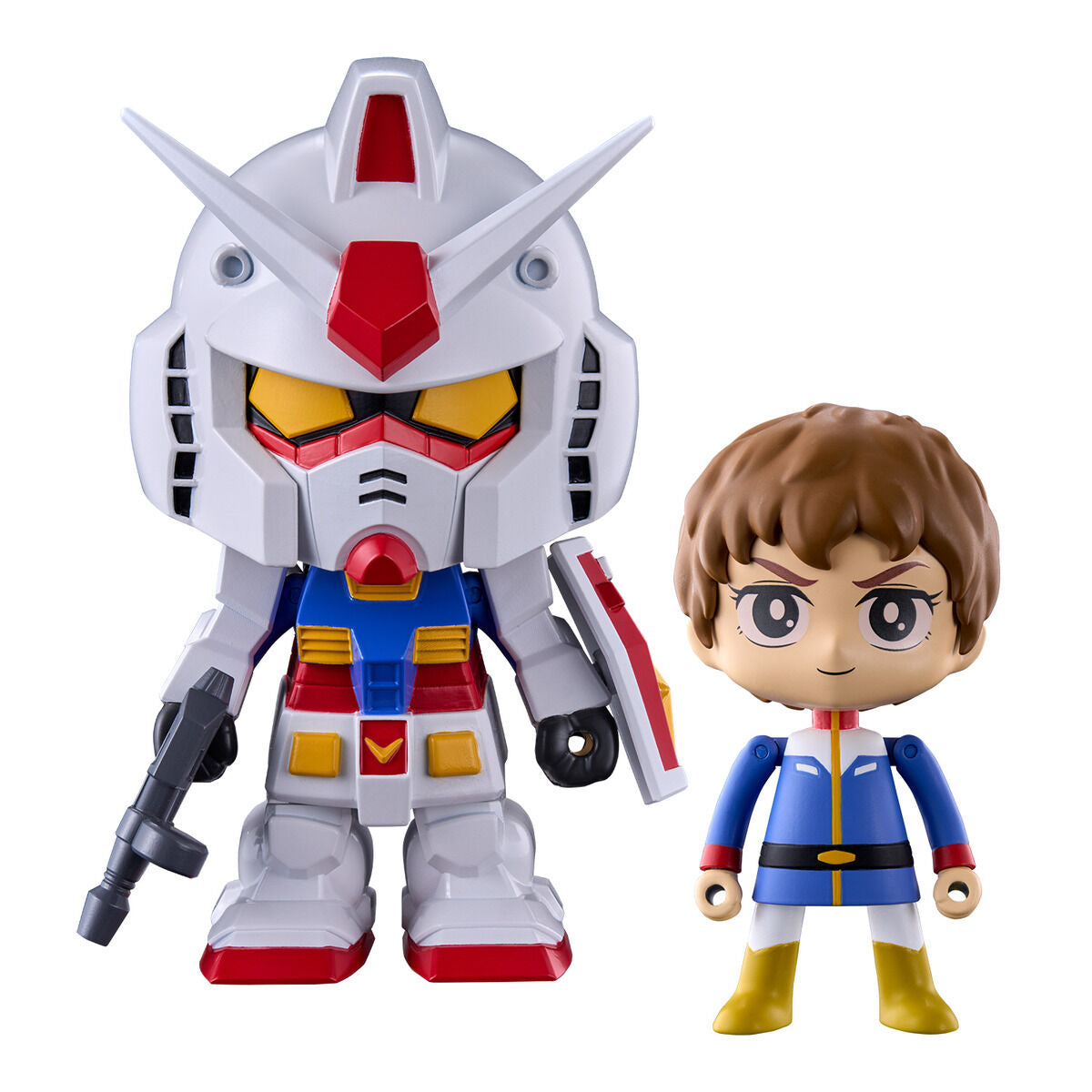 Bandai Toys - Gundam Cross - RX-78-2 Gundam & Amuro Ray