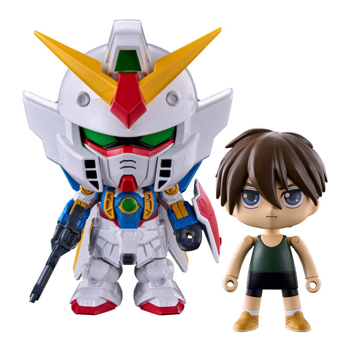 Bandai Toys - Gundam Cross - Wing Gundam & Heero Yuy