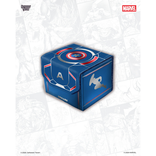 Gatherers' Tavern DOMARU Deck Box - Captain America (MTG Marvel Super Heroes)