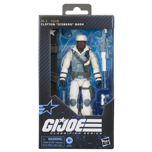 G.I. Joe Classified Series #207, Clifton "Iceberg" Nash (Limited Stock Available, On Manual Allocation)