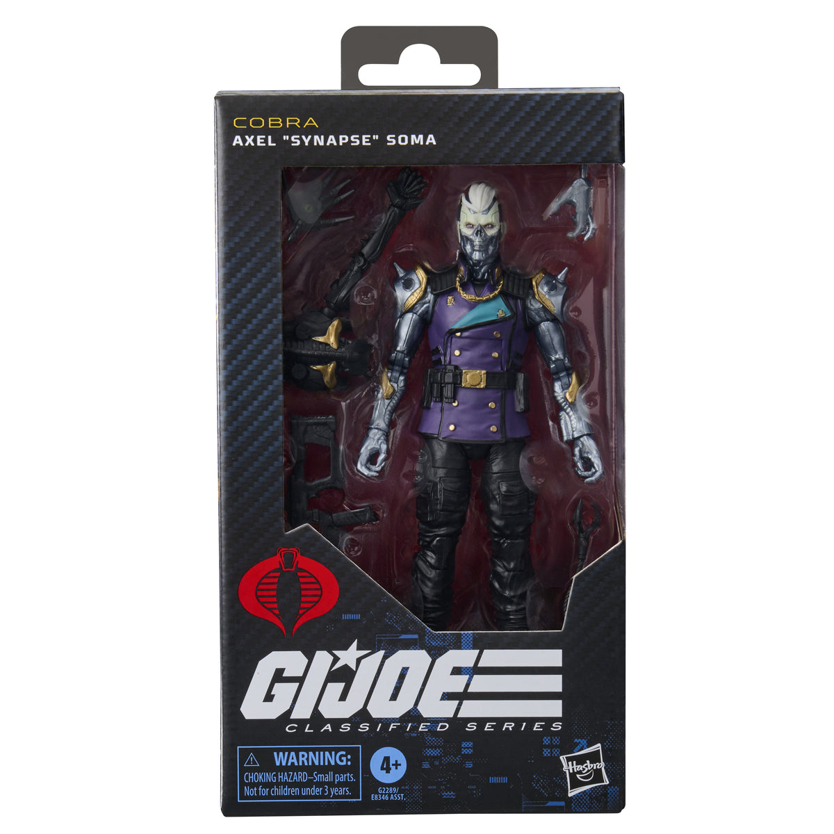 G.I. Joe Classified Series #211, Axel "Synapse" Soma (Limited Stock Available, On Manual Allocation)