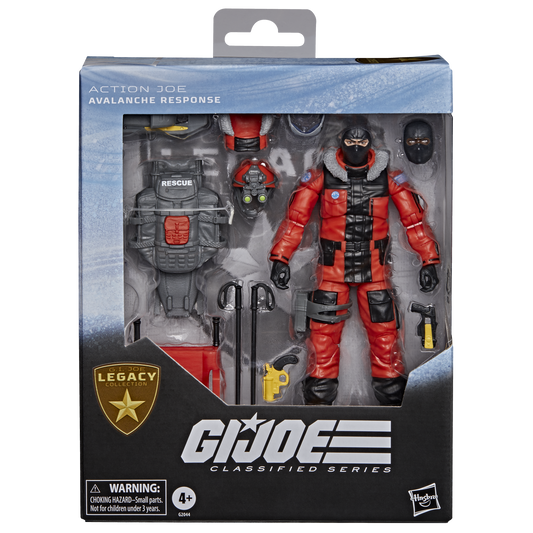 G.I. Joe Classified Series Legacy Collection: Action Joe - Avalanche Response (Limited Stock Available, On Manual Allocation)