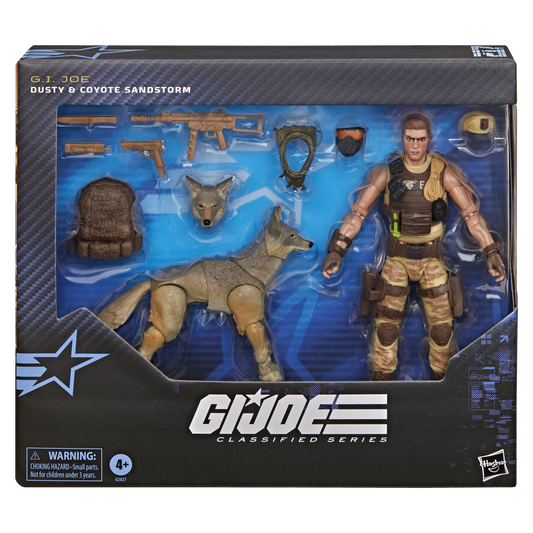 G.I. Joe Classified Series #217, Dusty & Coyote Sandstorm (Limited Stock Available, On Manual Allocation)