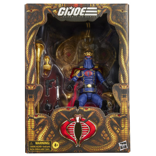 G.I. Joe Classified Series #221, Cobra Commander in Dress Uniform & Throne (Limited Stock Available, On Manual Allocation)