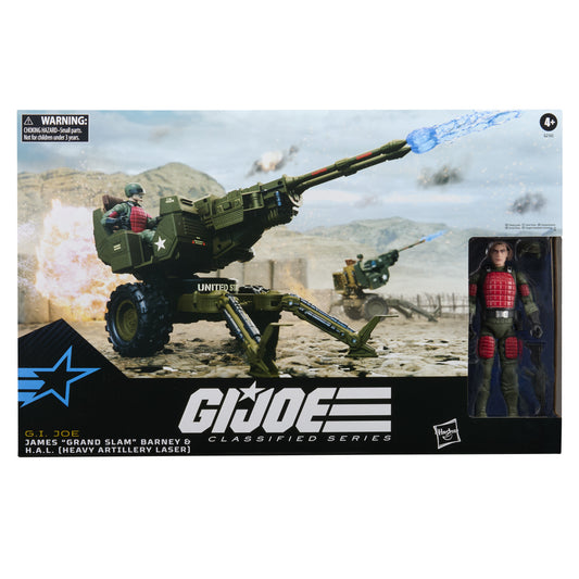 G.I. Joe Classified Series #213, James "Grand Slam" Barney & H.A.L. Heavy Artillery Laser