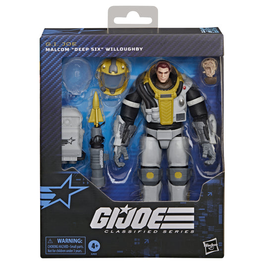 G.I. Joe Classified Series #206, Malcom "Deep Six" Willoughby (Limited Stock Available, On Manual Allocation)