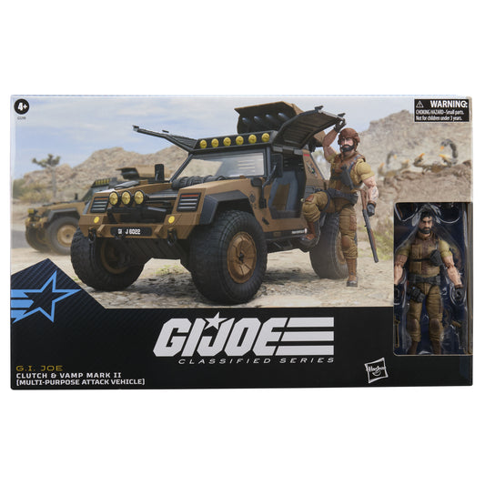 G.I. Joe Classified Series #222, Clutch & VAMP Mark II (Limited Stock Available, On Manual Allocation)