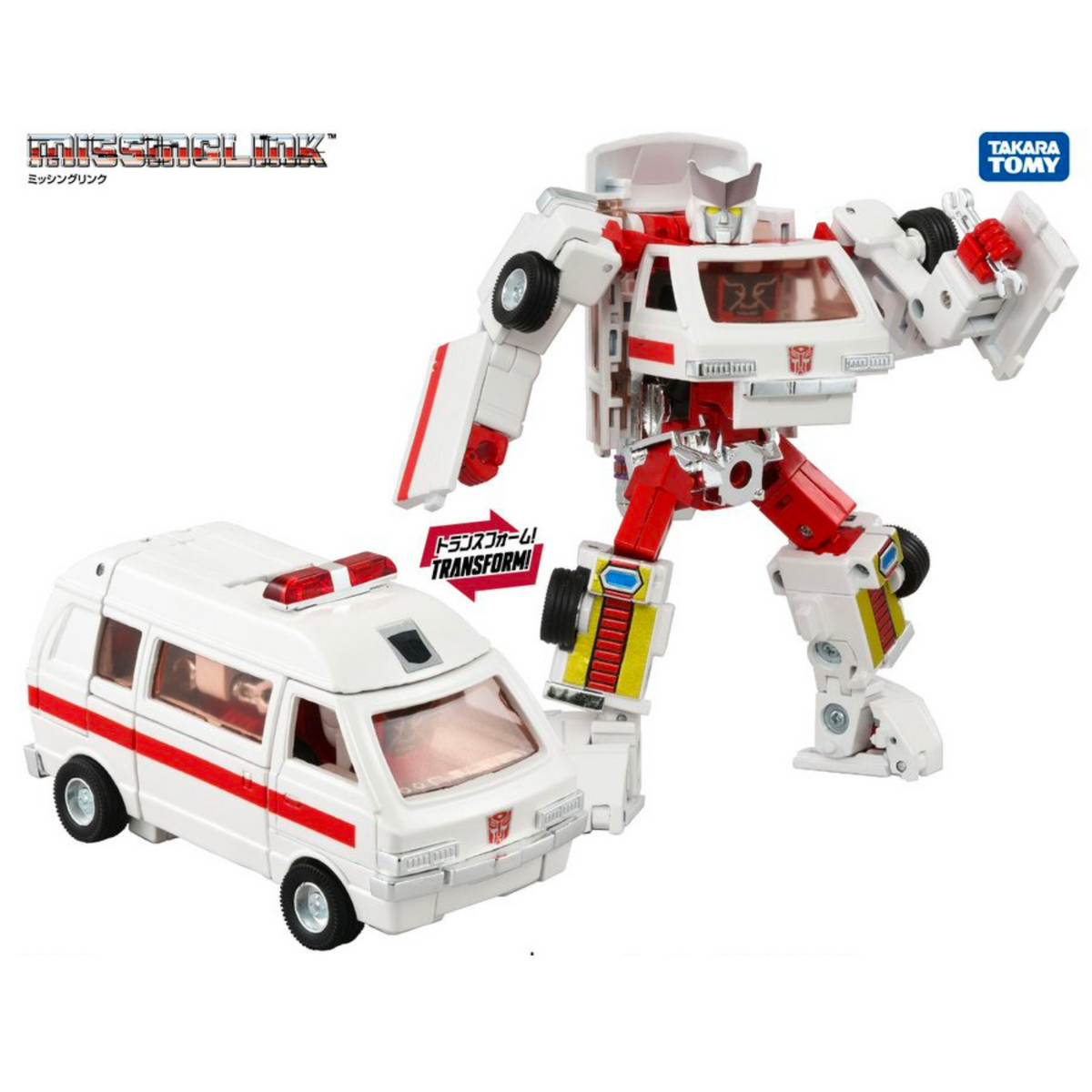 Transformers Takara Tomy Missing Link C-15 Autobot Ratchet