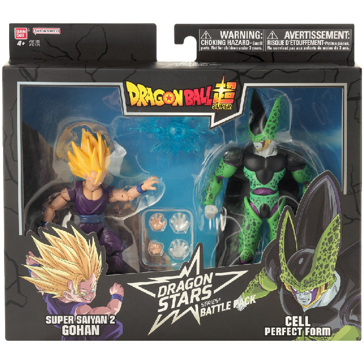 Bandai Toys - Dragon Ball Dragon Stars - Battle Pack - Super Saiyan 2 Gohan vs Cell