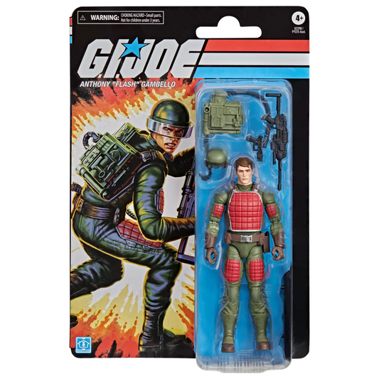 G.I. Joe Classified Series Retro Cardback Anthony "Flash" Gambello (On Manual Allocation, Limited Stock Available)
