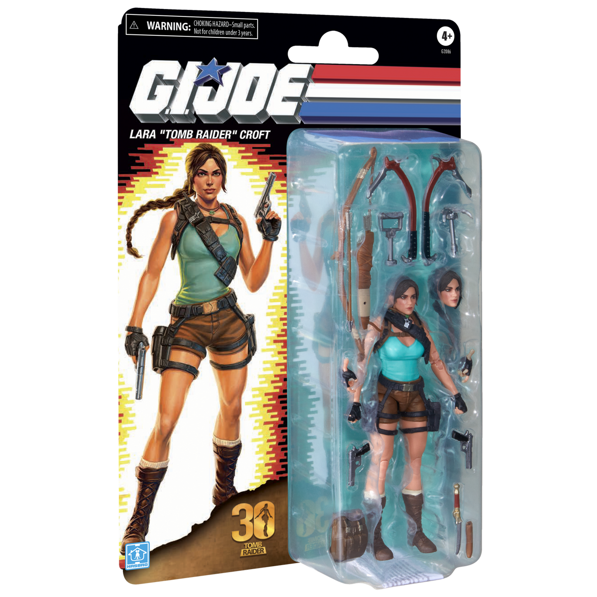 G.I. Joe Classified Series Retro Cardback Collaborative Lara Croft TOMB RAIDER (On Manual Allocation, Limited Stock Available)