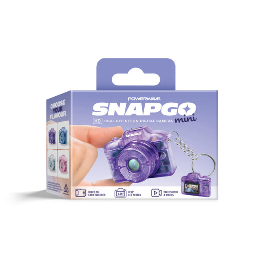 Powerwave SnapGo Mini Camera - Royal Purple