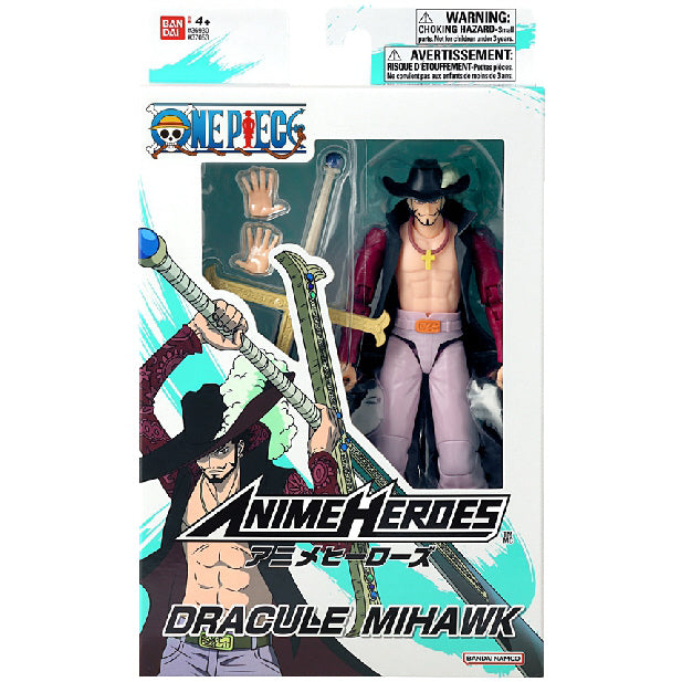 Bandai Toys - Anime Heroes One Piece - Dracule Mihawk