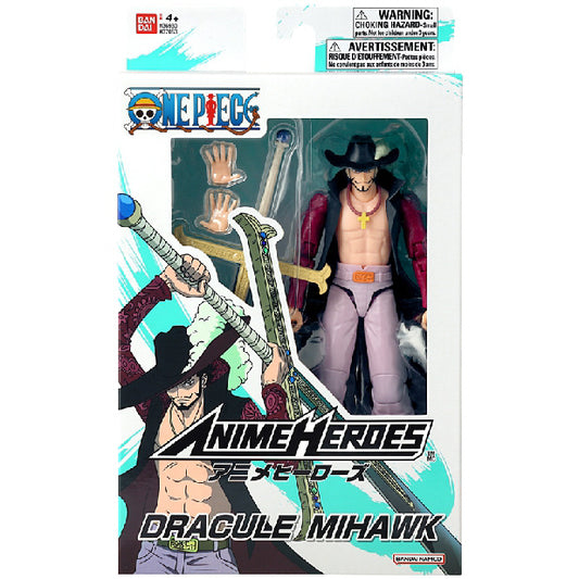 Bandai Toys - Anime Heroes One Piece - Dracule Mihawk