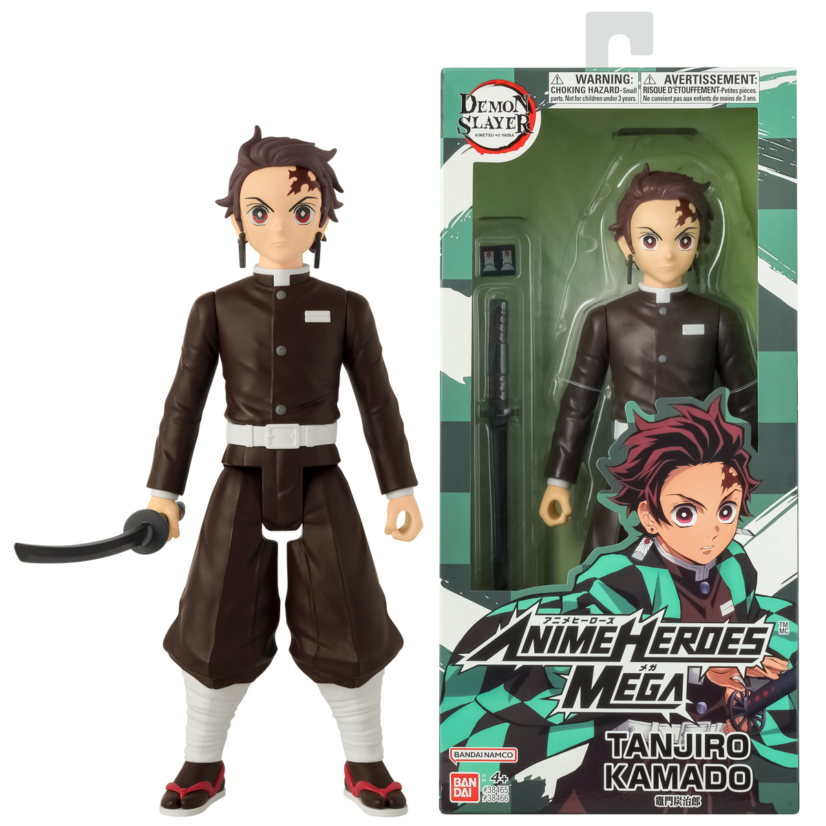 Bandai Toys - Anime Heroes Mega Demon Slayer - Tanjiro Kamado
