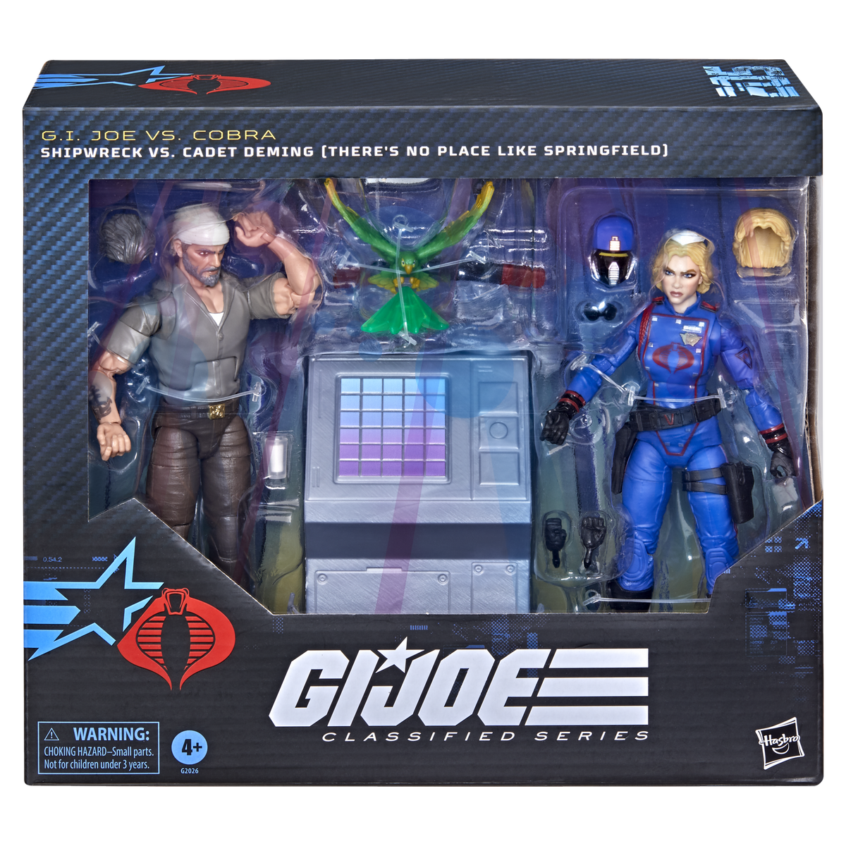 G.I. Joe Classified Series #205, Shipwreck Vs. Cadet Deming (There's No Place Like Springfield) (On Manual Allocation, Limited Stock Available)