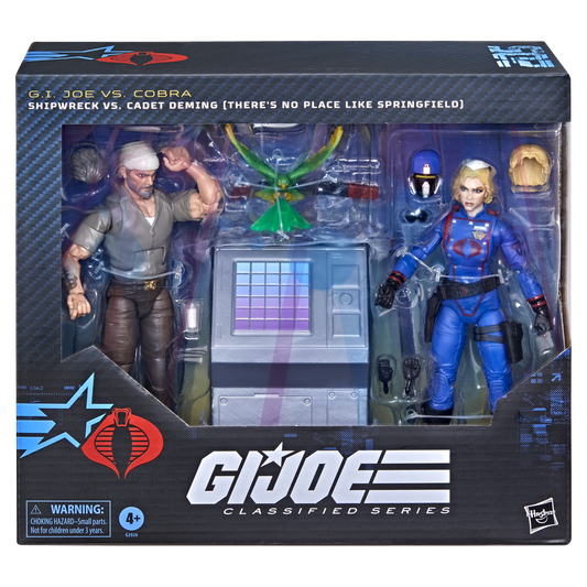 G.I. Joe Classified Series #205, Shipwreck Vs. Cadet Deming (There's No Place Like Springfield) (On Manual Allocation, Limited Stock Available)