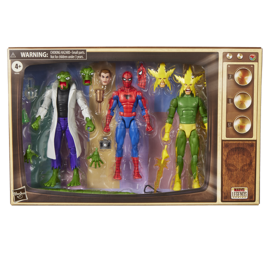 Marvel Legends Series Spider-Man, Marvel's Lizard, & Marvel's Electro (On Manual Allocation, Limited Stock Available)