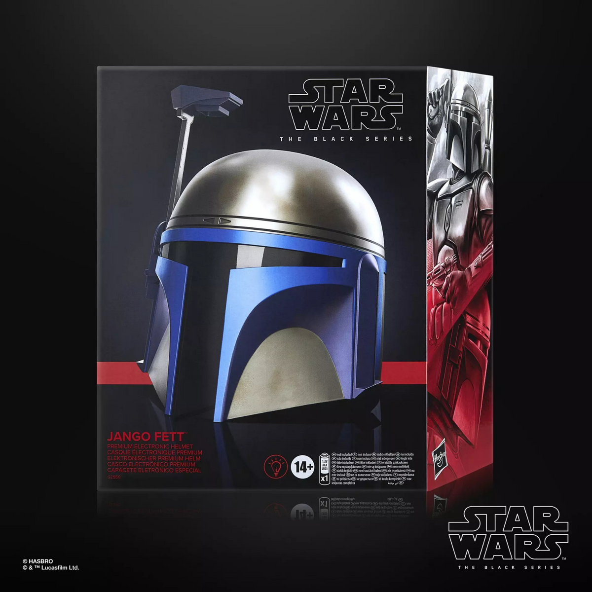 Star Wars The Black Series Jango Fett Electronic Role-play Helmet