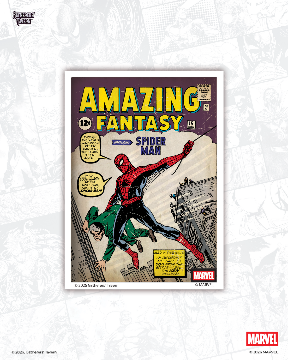 Gatherers' Tavern - DOMARU Art Sleeves - Spider-Man