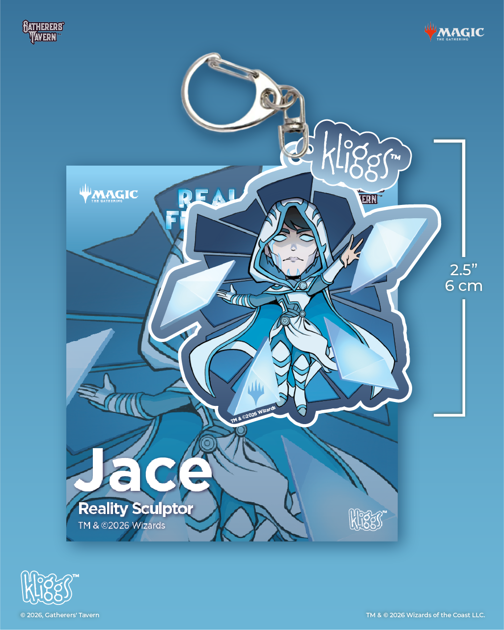 Gatherers' Tavern - Kliggs Keychain - Jace Reality Sculptor (Reality Fracture)