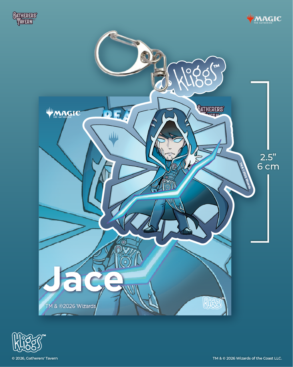 Gatherers' Tavern - Kliggs Keychain - Jace (Reality Fracture)