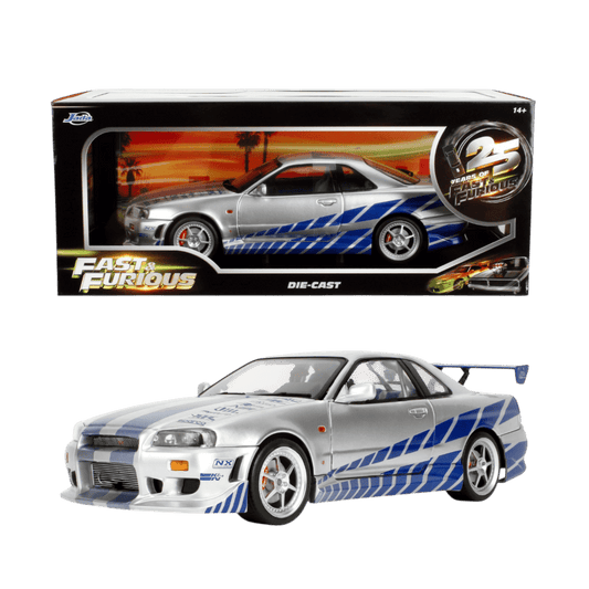 Fast & Furious – 1:18 1999 Nissan Skyline GT-R (R34)