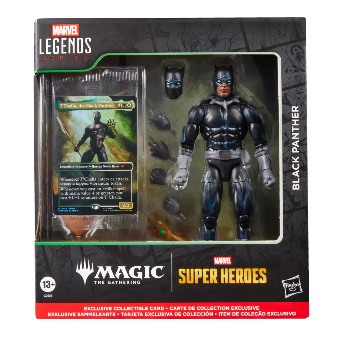 Marvel Legends Series x Magic: The Gathering Black Panther