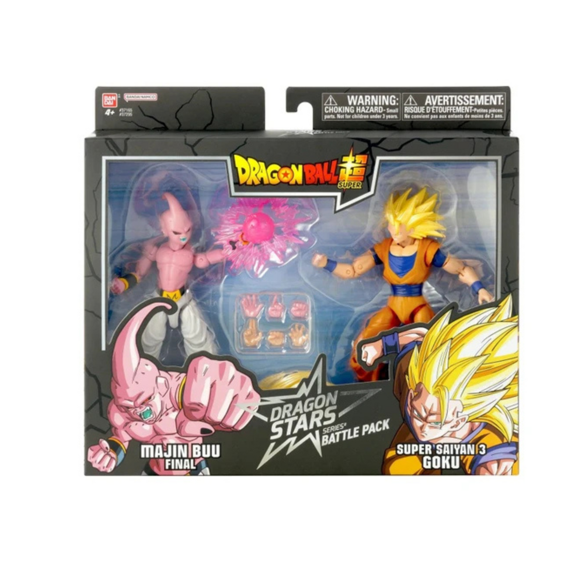 Bandai Toys - Dragon Ball Dragon Stars Battle Pack - Super Saiyan 3 Goku VS Majin Buu (Final)