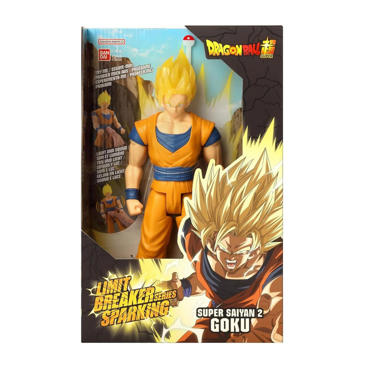 Bandai Toys - Dragon Ball Limit Breaker Sparking - Super Saiyan 2 Goku
