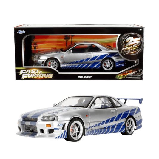 Fast & Furious – 1:18 1999 Nissan Skyline GT-R (R34)