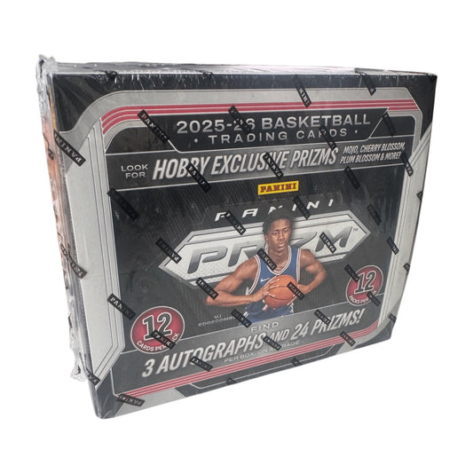 NBA – 2025-26 Prizm Basketball Hobby Trading Cards (Display of 12)