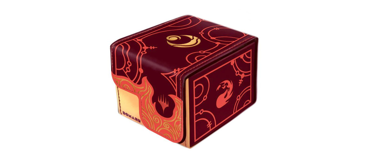 Gatherers' Tavern DOMARU Deck Box - Cinder Red (MTG Lorwyn Eclipsed)