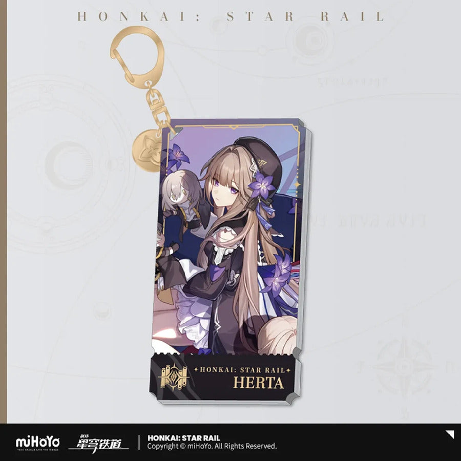 Character Illustration Series Keychain The Erudition - Herta