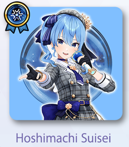 [hololive OFFICIAL CARD GAME] hSD17e Live Start Deck Hoshimachi Suisei - Start Deck Blue Display Box