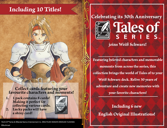 [Weiss Schwarz] Tales of SERIES - Booster Box