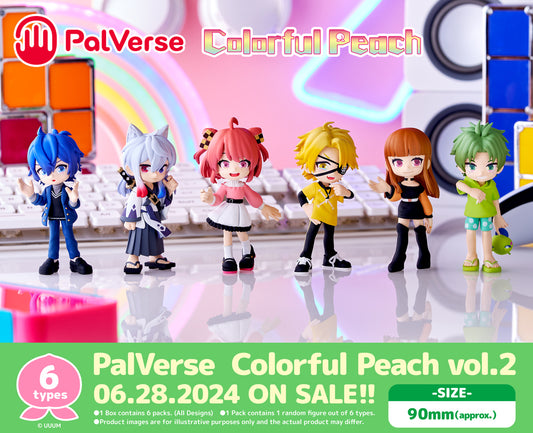 [PalVerse] Colorful Peach vol.2 Blind Box - 6pcs