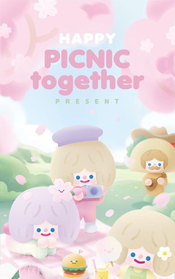 [FINDING UNICORN] RiCO HAPPY PICNIC TOGETHER SERIES - 12pcs