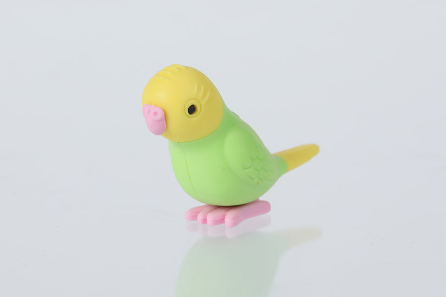 Parakeet Erasers - Yellow (50 pcs/bag)