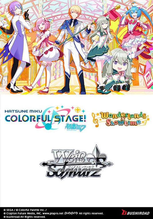 [Weiss Schwarz] HATSUNE MIKU: COLORFUL STAGE! Wonderlands×Showtime - Trial ﻿Deck + Display Box