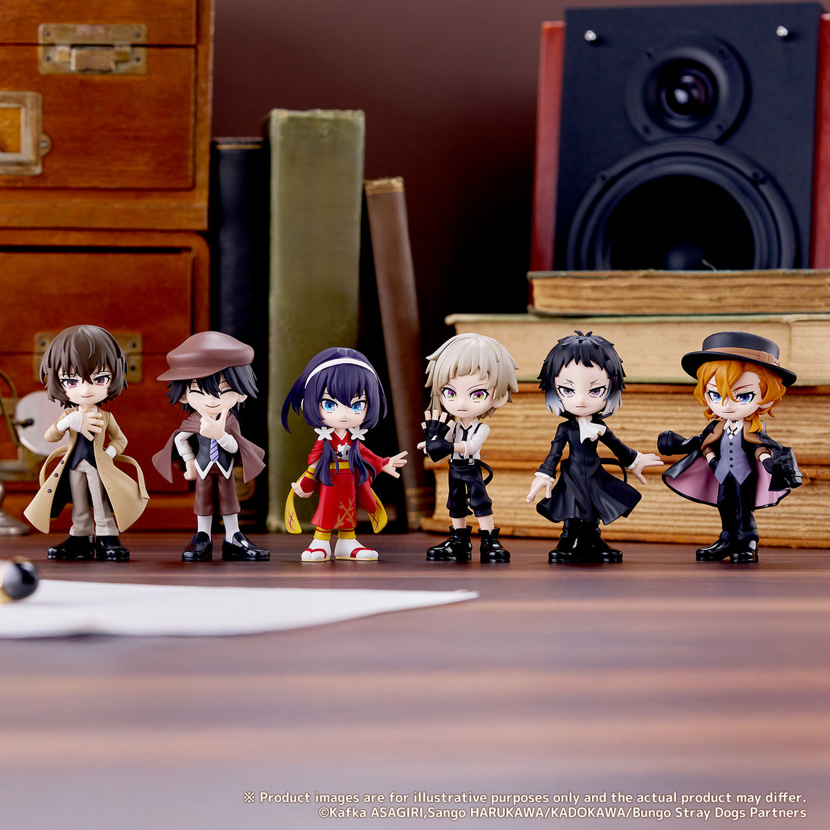 [PalVerse] Bungo Stray Dogs - 6pcs