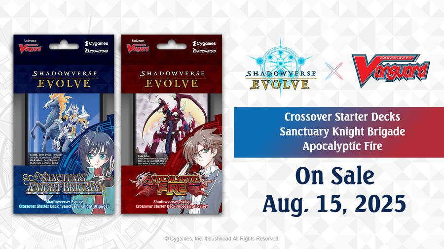 [Shadowverse: Evolve] CSD03a Sanctuary Knight Brigade Crossover Starter Deck Display