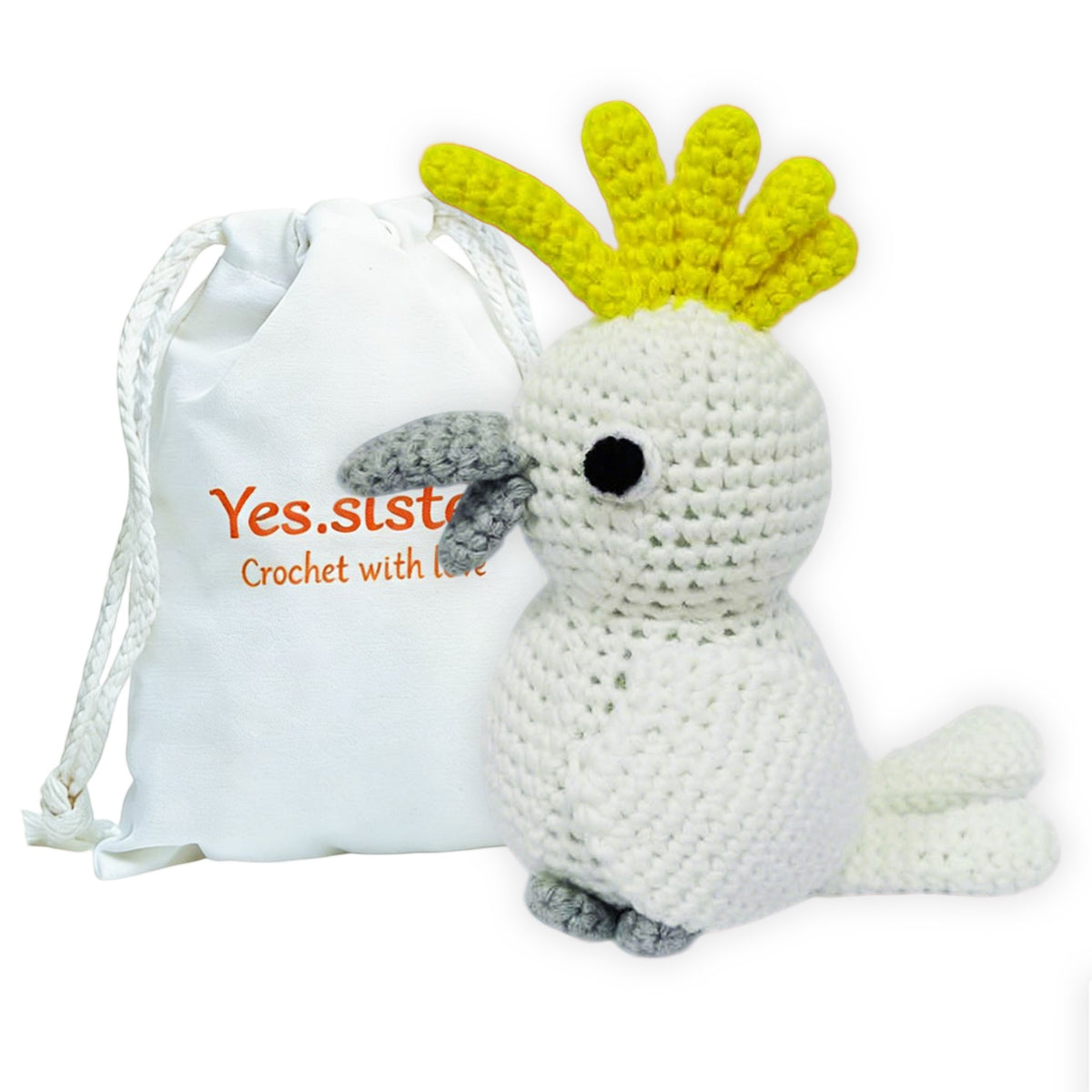 Cockatoo - Crochet Plush