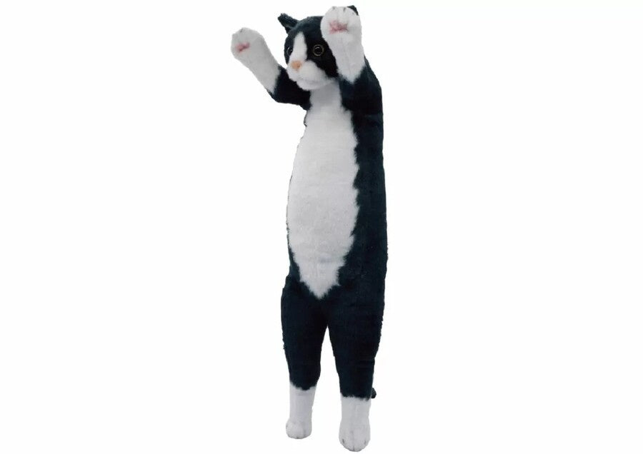 Standing Cat Plushie - Tuxedo