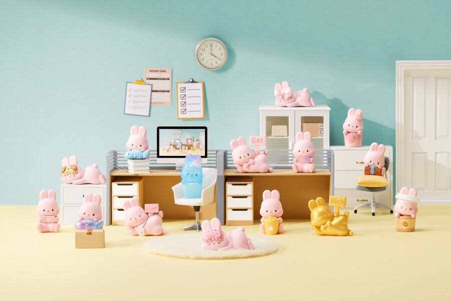 [FUNISM] MOMO BUNNY 24h Life Diary Series Blind Box - 4pcs