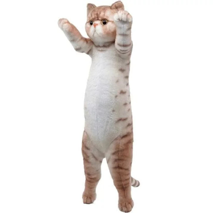 Standing Cat Plushie - Exotic Shorthair