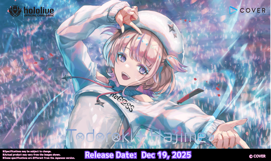 [hololive OFFICIAL CARD GAME] hSD05e Todoroki Hajime - Start Deck White Display Box