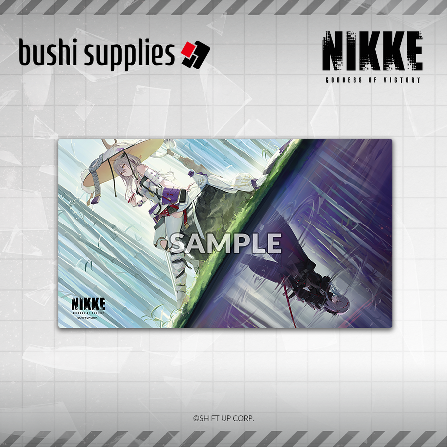 [Bushi Supply] GODDESS OF VICTORY: NIKKE - Rubber Playmat Vol.9B - "NEW YEAR, NEW SWORD - Scarlet"
