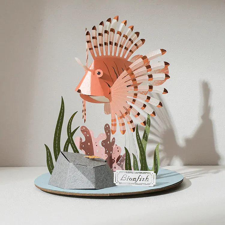 Lionfish - Paper Puzzle
